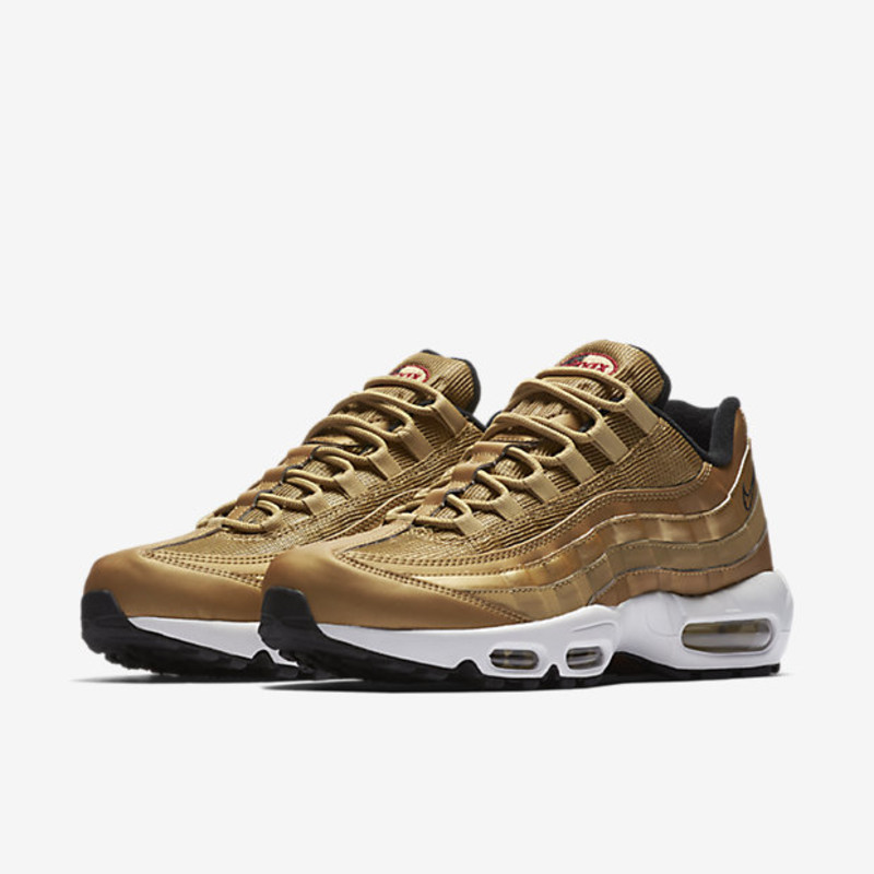Nike Air Max 95 Premium Metallic Gold 918359 700 Grailify